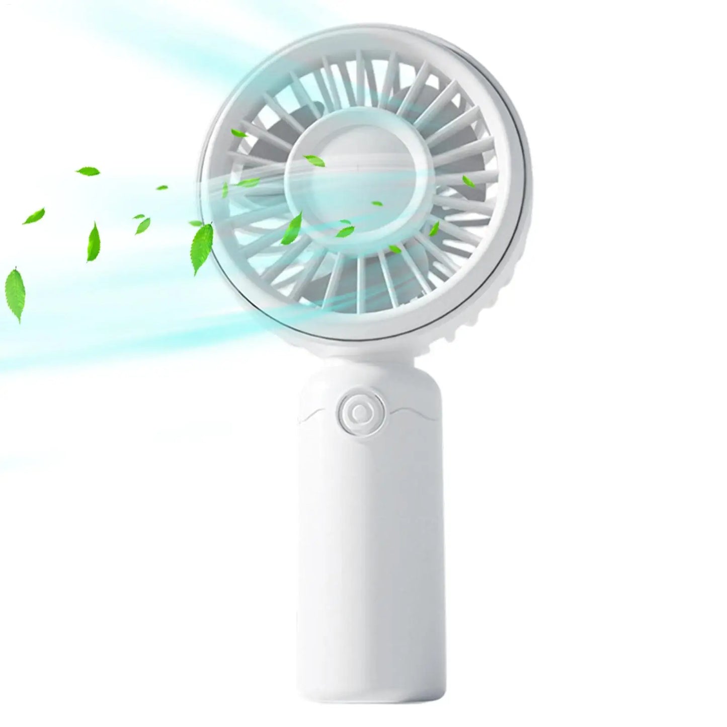 Portable Fan 3 Speed Adjustable Quiet USB Rechargeable Personal Hand Held Fan for Indoor Outdoor Home Office School Travel