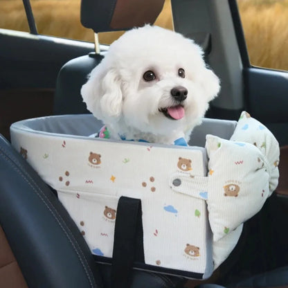 Car Carrying Dog Bed Pet Tote Bag Suitable For Small Dogs Pet Car Seat Cushions Universal Pet Travel Safety Bags Cat Car Beds