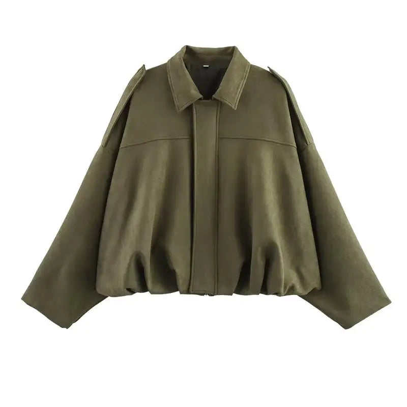 Jackets Autumn Women's 2025 New Outerwear Chic Elegant Loose Warm Women's Coat Street Youth Fashion Joker Coat Jacket