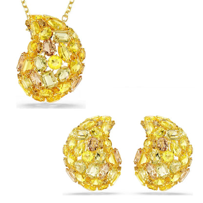 2026 Fine Jewelry Set Luxury Mixed Crystal Necklace Long Earrings Bracelet Ring for Women Romantic Gift