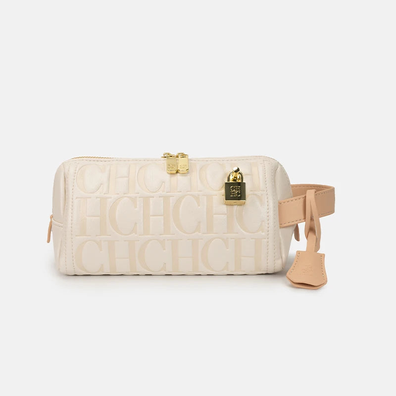 CH 2026 New Letter Embossed Cylinder Bag Fashion Cylinder Crossbody Bag Casual Shoulder Underarm Bag Multi color Optional