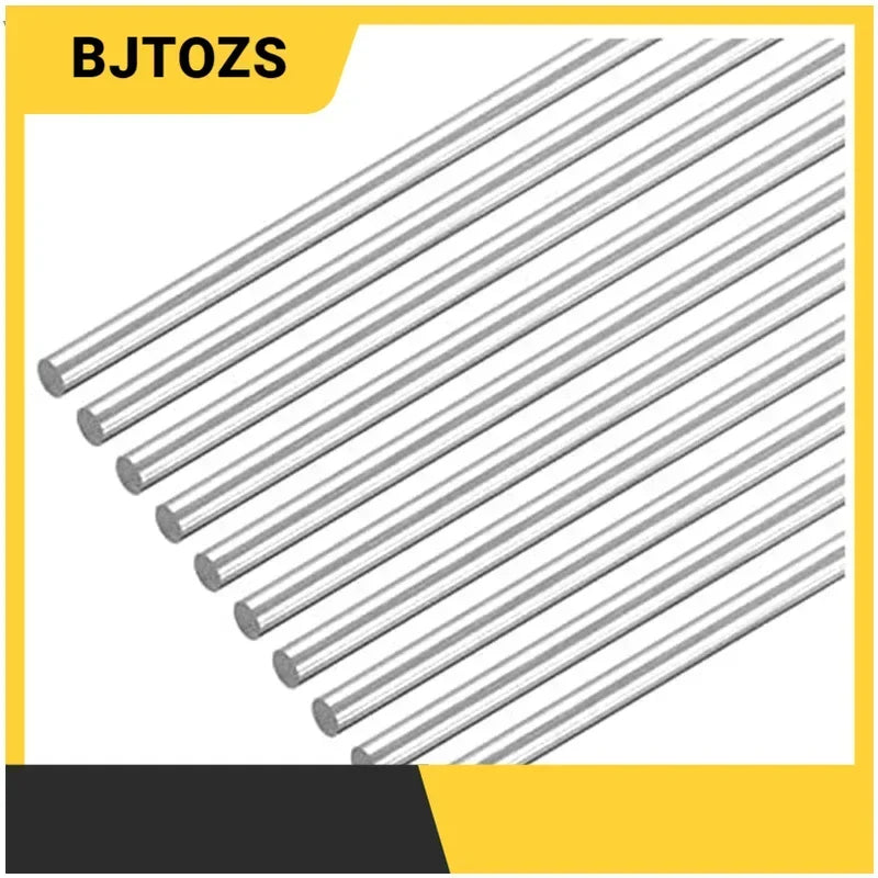 1/2Pc Stainless 3mm 5mm Steel Solid Round Rod Lathe Bar for DIY Craft Tool Diar 2mm 2.5mm 3mm 3.5mm 4mm 4.5mm 5mm 6mm 8mm 10mm