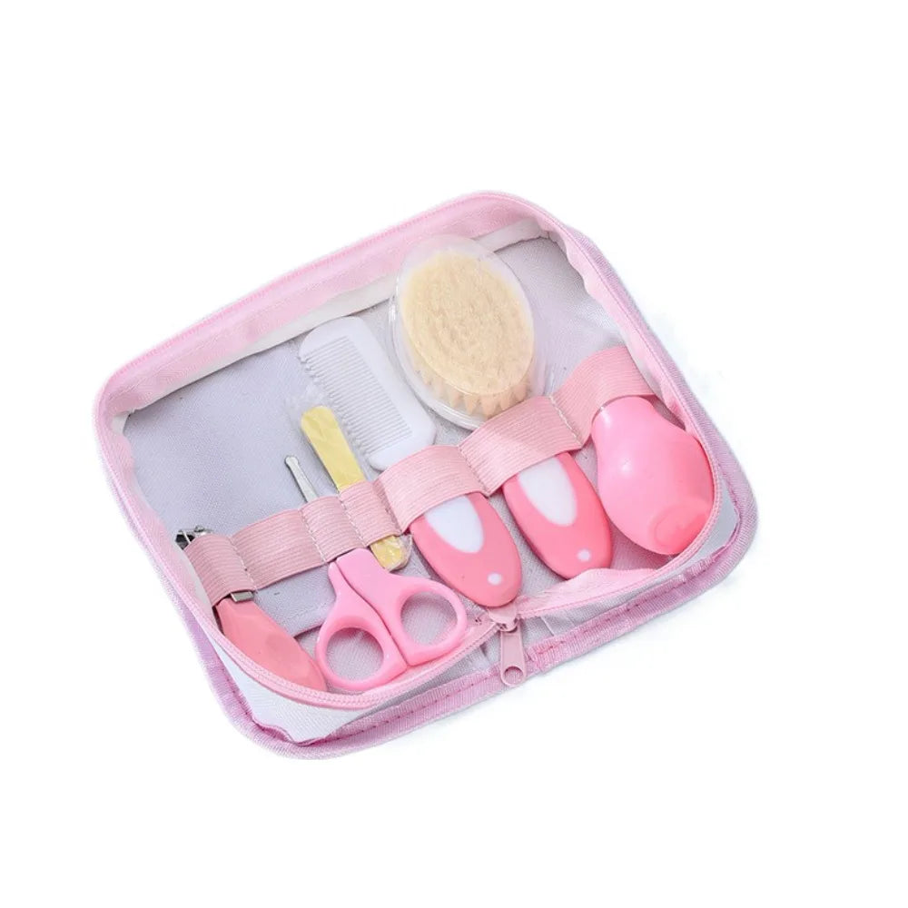 Head Comb Baby Care Kit Brush Nail Clipper Nursery Care Set Tool Package Sharpener Newborn Cleaning Supplies Toddler Gift