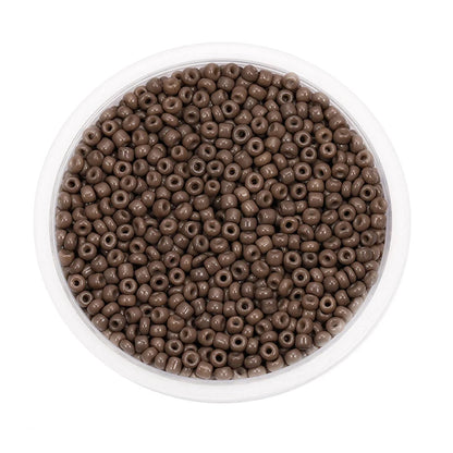 1000/500pcs 3/4mm Glass Seed Beads DIY Accessories Jewellery Making Materials Supplies Pony Bead For Craft Bracelets Jewelry