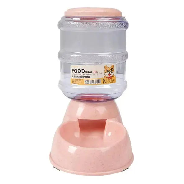 Dog Automatic Feeders Plastic Water Bottle Cat Bowl Feeding and Drinking Dog Water Dispenser Pet Feeding Bowl Pet Supplies