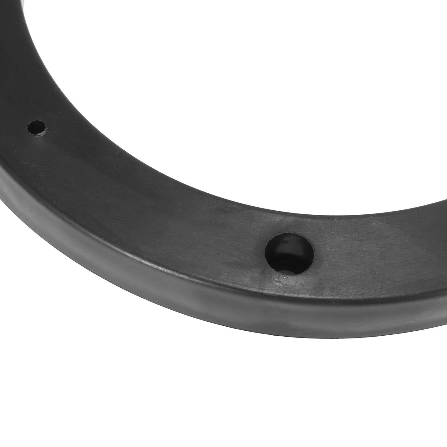 X Autohaux 2-4pcs 4 Inch 5 Inch 6.5 Inch Car Black Hollow Universal Speaker Spacer Mounting Spacer Plate Plastic 120mm ID