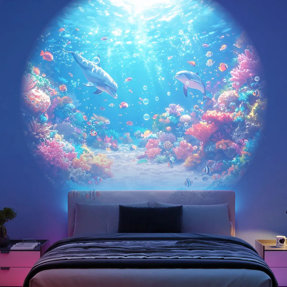 Star Projector Night Light Disc Planetarium Projector Disc 4K HD Galaxy Projector Light Disc - 6 Pack (Projector Not Included)