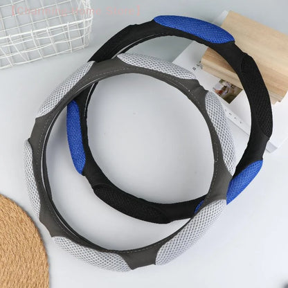 【M】Steering Wheel Cover Suitable For 38cm Diameter Car Accessories Interior Steering Wheel Protective Decoration Universal
