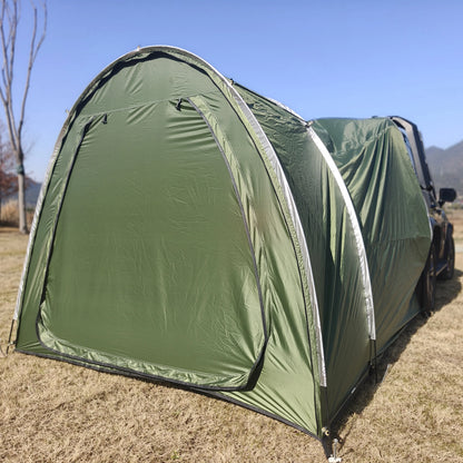 SUV Tent,2 Person Car Tent for Family, Waterproof & Windproof for Car Camping, Camping Tents with Storage Bag, SUV, Van,