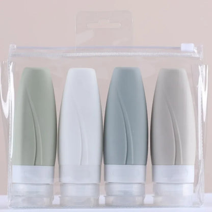 Travel Bottles Set, Travel Containers for Travel Size Toiletries, with Portable Quart Bag, Storage Shampoo Lotion, Leak Proof