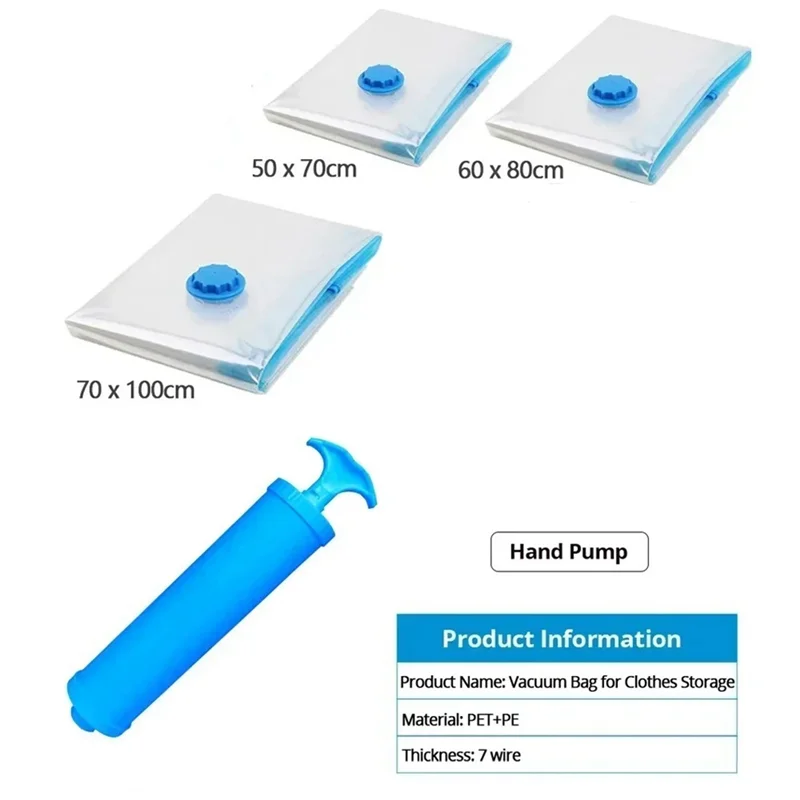 Vacuum Storage Bags,Vacuum Bag Packaging Saves Space,For Bedding Clothes Travel Storage Bedroom Storage Bagsabkw