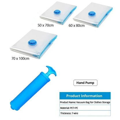 Vacuum Storage Bags,Vacuum Bag Packaging Saves Space,For Bedding Clothes Travel Storage Bedroom Storage Bagsabkw