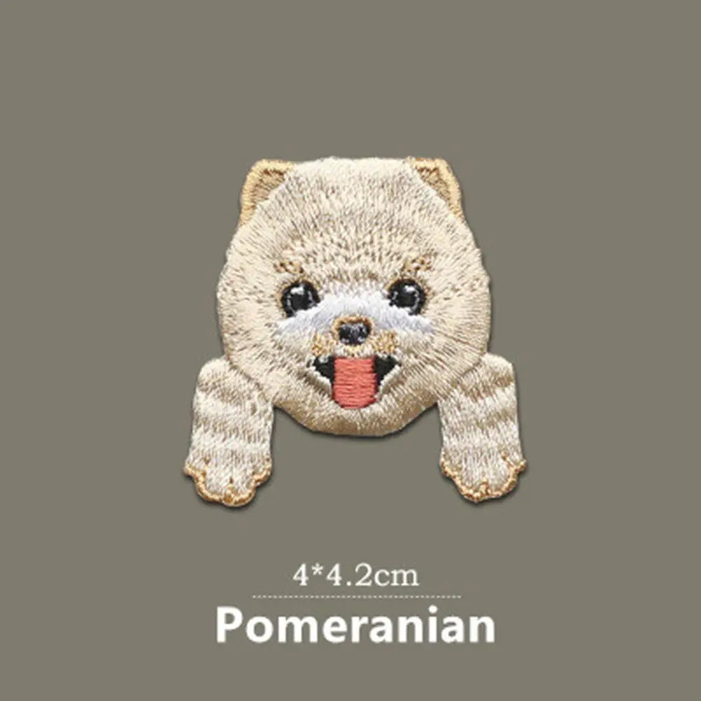 Cute Small Dog Baby's Clothes Patch Clothing Patches Applique Backpack Decoration