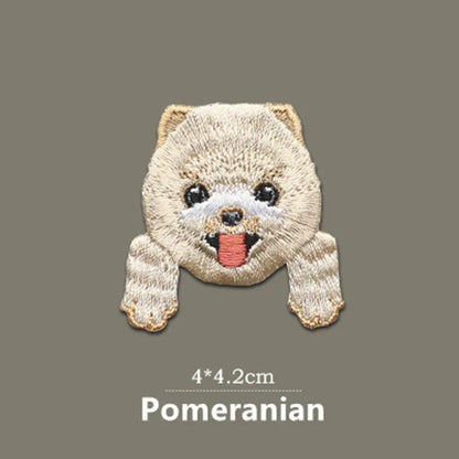 Cute Small Dog Baby's Clothes Patch Clothing Patches Applique Backpack Decoration