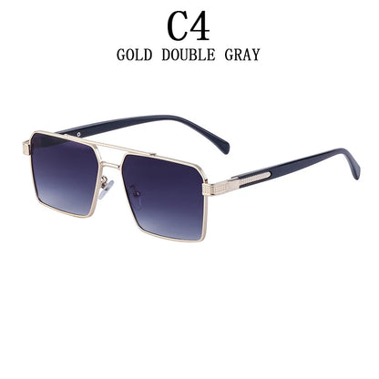 2023 Square Sunglasses For Men Luxe Sunglasses Women Trendy Vintage Fashion Glasses Sun Gafas De Sol Hombre Lunette Soleil Femme