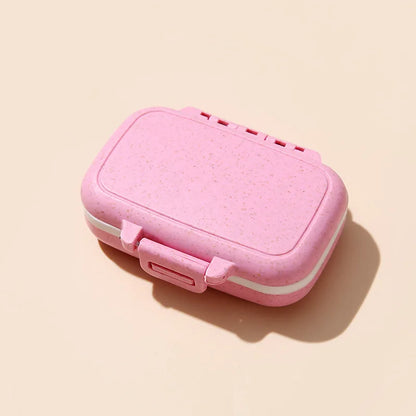 Mini Portable Pills Organizer Case 3 Grids PillBox Tablet Storage Container Weekly Medicine Pill's Box Pill Case Dispense