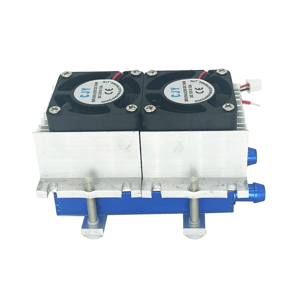 144W 12V Thermoelectric Peltier Cooler Semiconductor Air Conditioner Cooling System Temperature Refrigerator Cooling