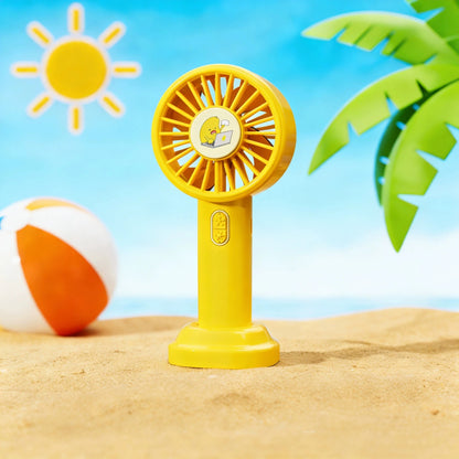 Portable Mini Handheld Fan Fruit Design Simple Fun 3-Speed Adjustable Rechargeable Summer  Cool Fan