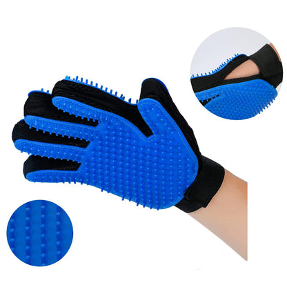 Pet Hair Glove Comb Pet Dog Cat Grooming Cleaning Glove Deshedding Hair remover Massage Brush Animal Supplies Cat Accessoies