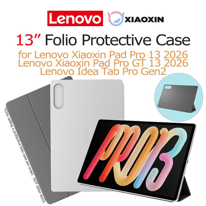 New Lenovo 13’’ Protective Folio Case 2026 for Lenovo Xiaoxin PadPro 13/ Pro GT 13-inch Tablet for Lenovo Idea Tab Pro Gen2 PU