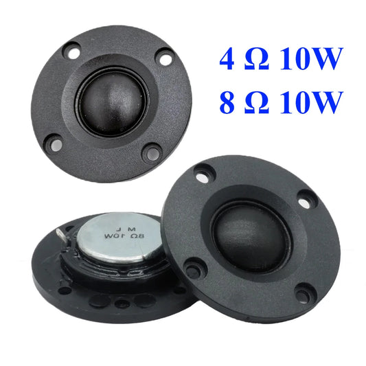 1 piece 52MM Round Audio Speaker 4 Ohm/8 Ohm 10W-20W Tweeter Speakers Silk Membrane HIFI Music DIY Bluetooth Hifi Loudspeaker