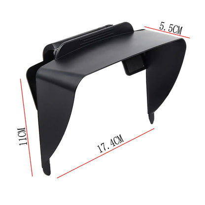 Car Navigation Sun Protection GPS Sun Shade CoverUniversal Vehicle Navigator Sun Shade Visor Anti-reflective For 6&7 Inch GPS