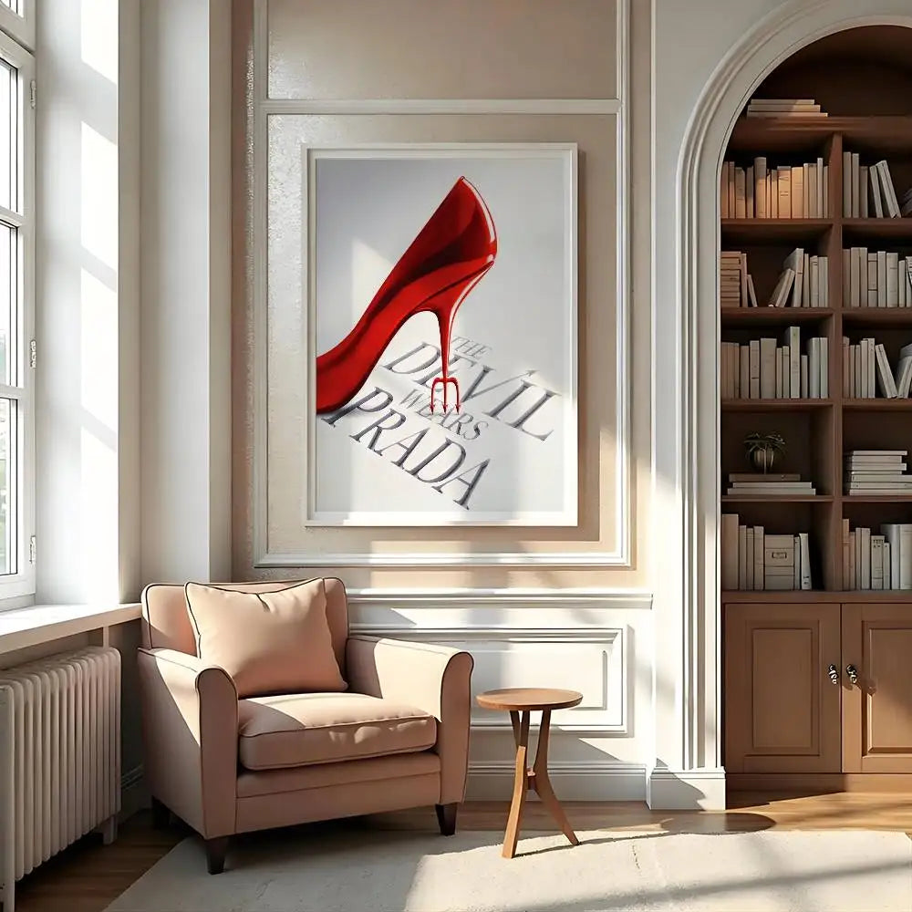 Movie The Devil Wears Prada Poster Gallery Prints Self Adhesive Home Decor Decoration Wall Decals Living Room Sticker