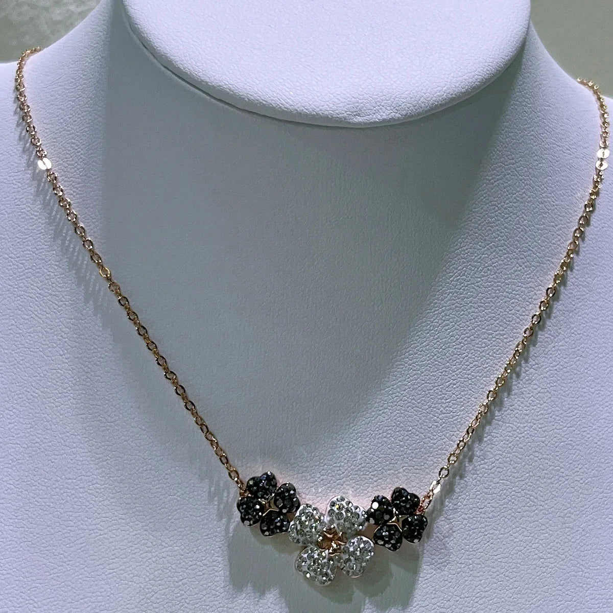 2026 New Trend Fine Jewelry Set Original Charm Luxury Lucky Grass Crystal Fashion Necklace Ring Earrings Romantic Gift for Women