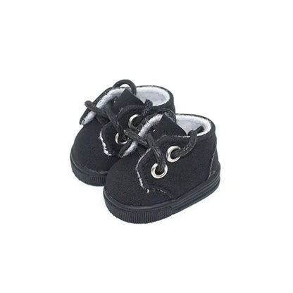 Dollhouse Accessories Doll Change Doll Shoes 15cm Cotton Doll Low Bond Leather Shoes 30cm Articulated Doll