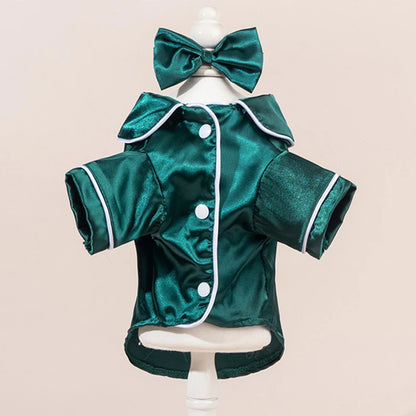 Pet Pajamas Dog Costume Teddy Retriever Clothes Cat Apparel  Dogs Shirts Small Medium Dog Clothes Spring Summer Puppy Clothing