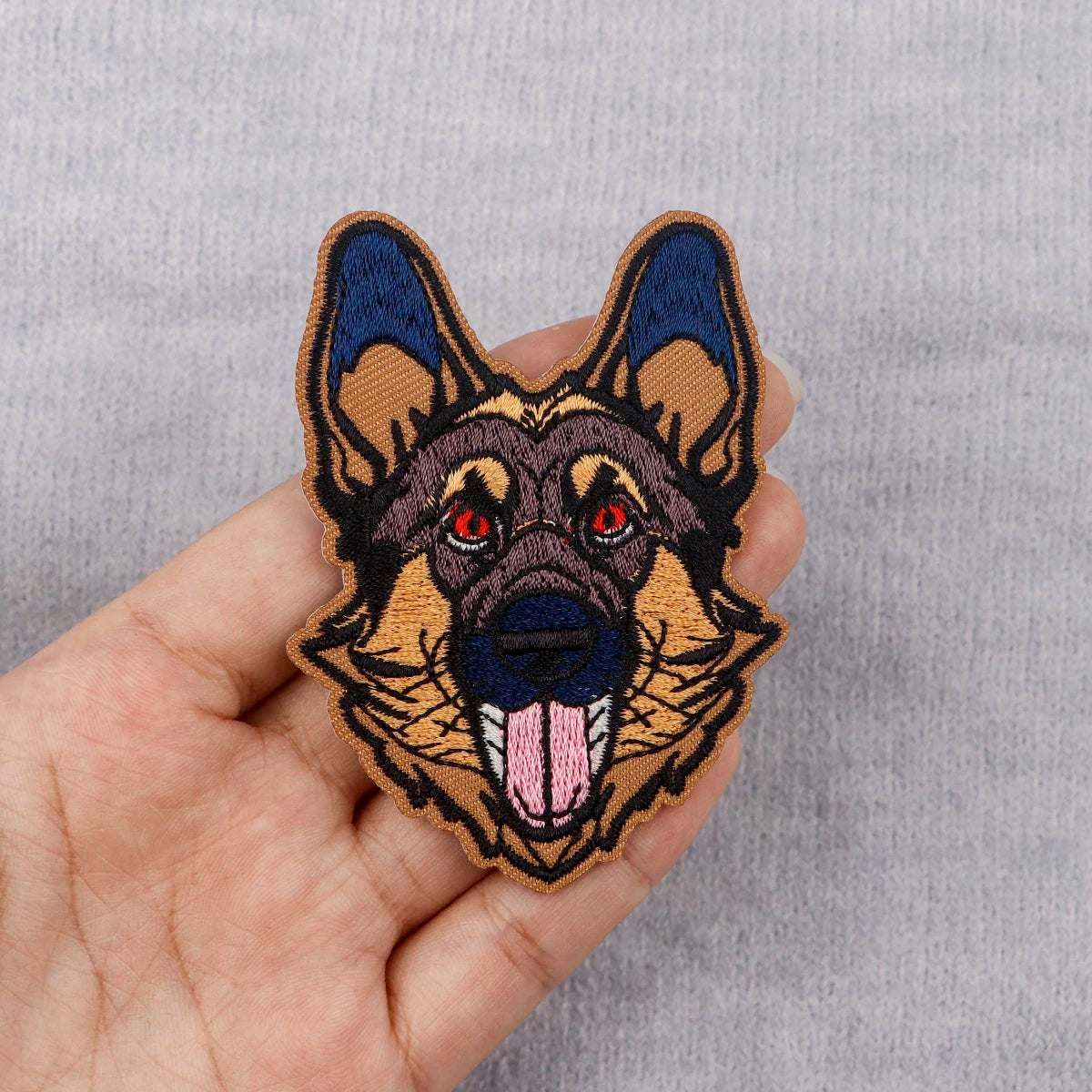 Cute Pet Dogs Patches On Clothes Animals Embroidered Patches Cartoon Cat Badges Iron On Patch DIY Clothing Accessories