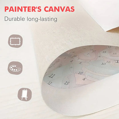 DIY Painting By Numbers On Canvas Flower House Digital Oil Painting Scenery Landscape Drawing On Canvas Wall Decor Living Room