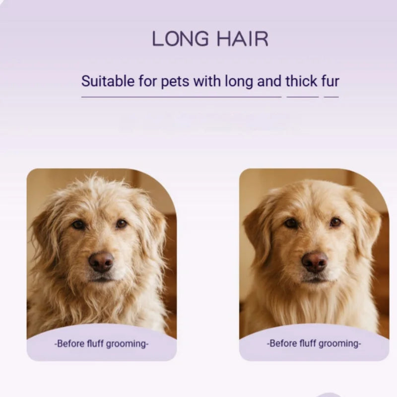 Pet Grooming Products Cleaning Medium and Large Dogs Dogs Cats Thick Hair Long Hair Extended Needle Pulling Needle Comb