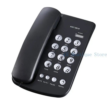 652F Landline Phones Fixed Telephone for Office Home Bathroom Emegency Telephone