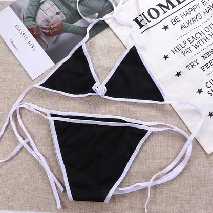 1 Sets Swimsuit Bandage Bikini Japanese Style Cosplay Girls Sexy Swimwear