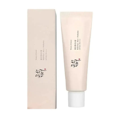 Korean Brand Refreshing Toner Moisturizing Face Cream Eye Cream Skin Essence Oil Rice Probiotic Skincare Set Sunblock Sunscreen