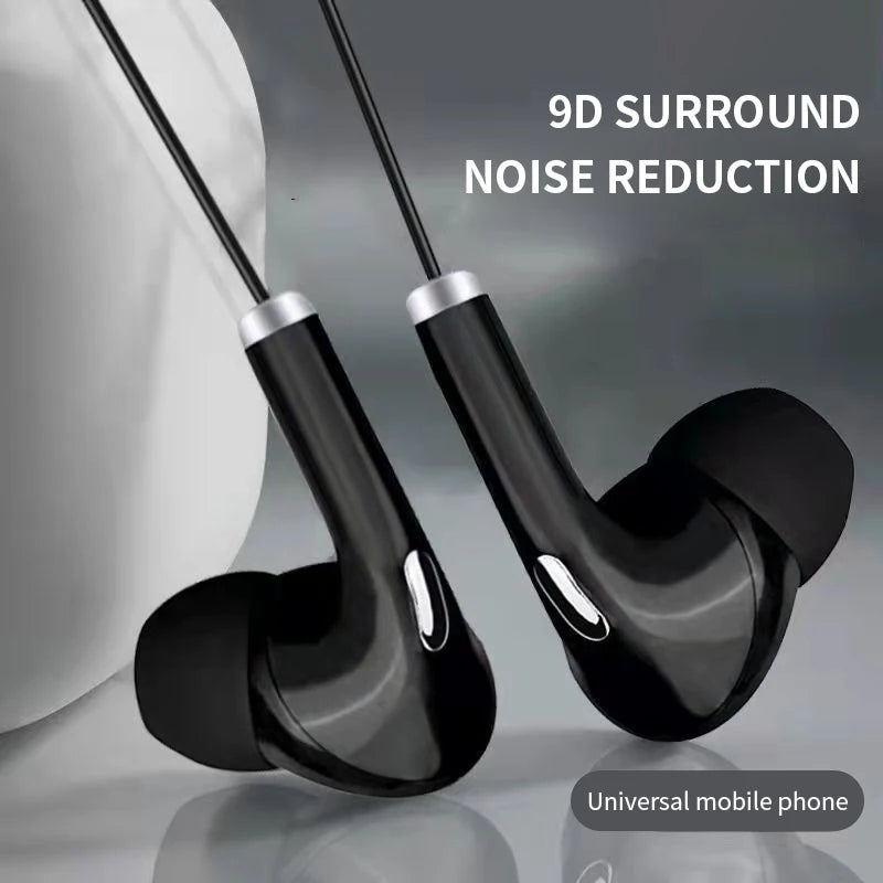 3.5mm Wired Earphone In-Ear Noise Canceling Headphone Wire-Controlled Earphones With Wire Headset For iPhone 5 6 Android Earbuds