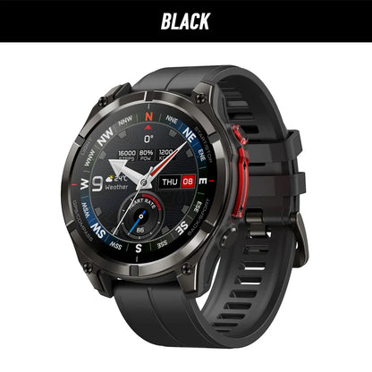 New Zeblaze Stratos 4 Pro GPS Smart Watch 1.43''AMOLED Display Dual-Color Flashlight Music Storage 170+ Workout Modes SmartWatch