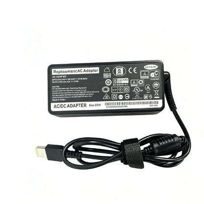 65W 20V 3.25A  AC Power Adapter Laptop Charger For Lenovo V130-15IGM/15IKB ThinkCentre M73 M93p X1 Carbon E431 E531 S431 T440s