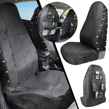Car Seat Cover Universal Car Seat Storage Cover Oxford Cloth Dustproof Polyester Car Seat Cover Car Storage Seat Cover