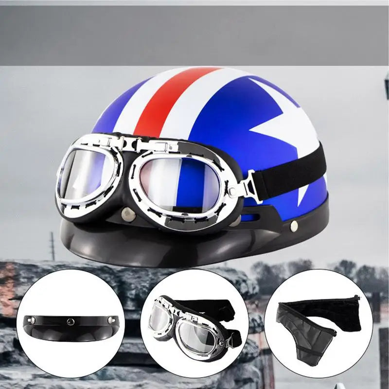 Fashion Cycling Helmet For Man WomenWith Goggles Bicycle Helmet MTB Road Bike Motorcycle Helmet Protective Head Baseball Skiing