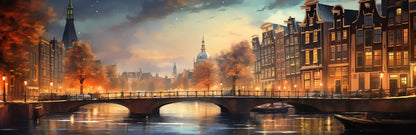 Porto  Istanbul  Venice New York Amsterdam City Travel Poster Canvas Painting Print for Living Room Home Decor Cuadros