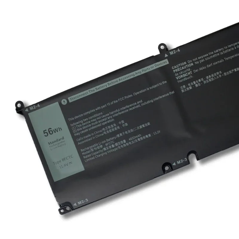 56Wh 4600mAh 8FCTC Battery For Dell Alienware M15 M17 R3 XPS 15 9500 G7 7500 High Capacity Laptop Batteries in Stock