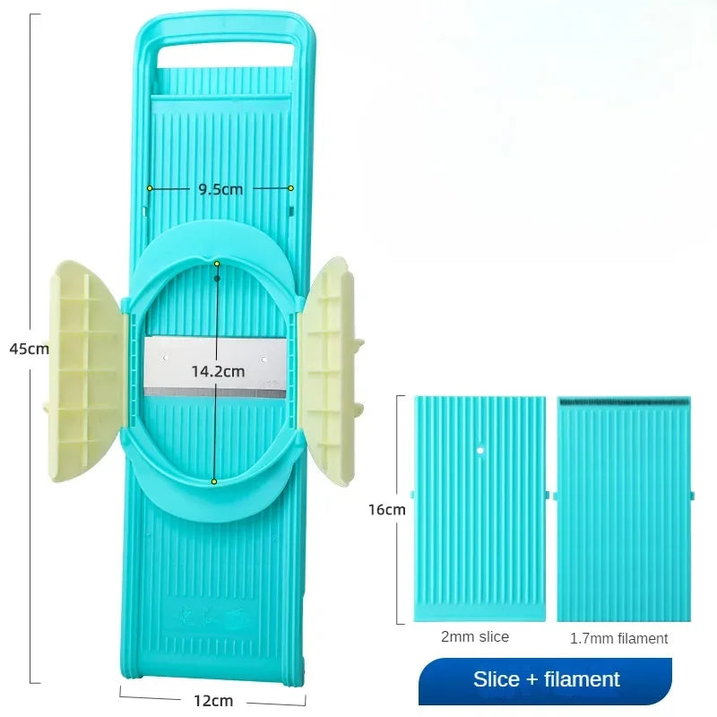 Longjiangyuan Shred Device Multi-Function Vegetable Chopper Shredding Machine Kitchen Tool Grater Potato Shred Plate