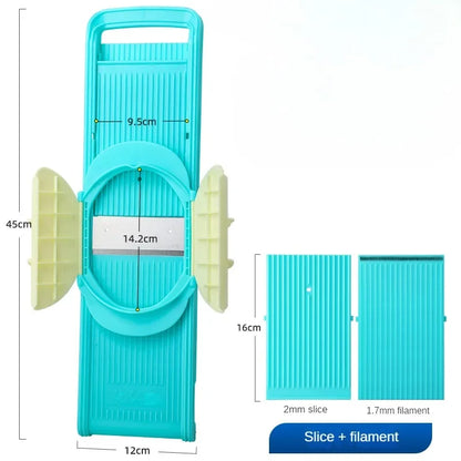 Longjiangyuan Shred Device Multi-Function Vegetable Chopper Shredding Machine Kitchen Tool Grater Potato Shred Plate
