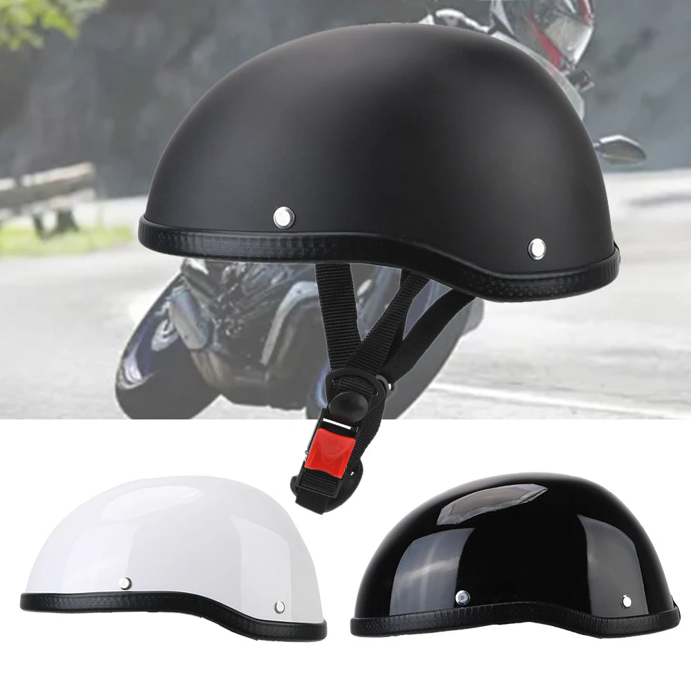 Motorcycle Helmet Unisex MTB Bike Helmet Retro Vintage Half Face Helmet Ultralight Cycling Safety Helmet