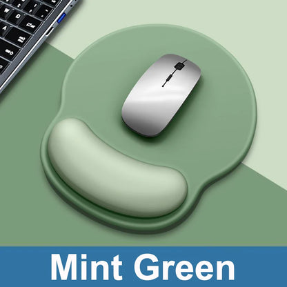 Gradient color mouse pad comfortable wrist rest non-slip mouse pad soft mouse pad wrist rest computer desktop mouse pad