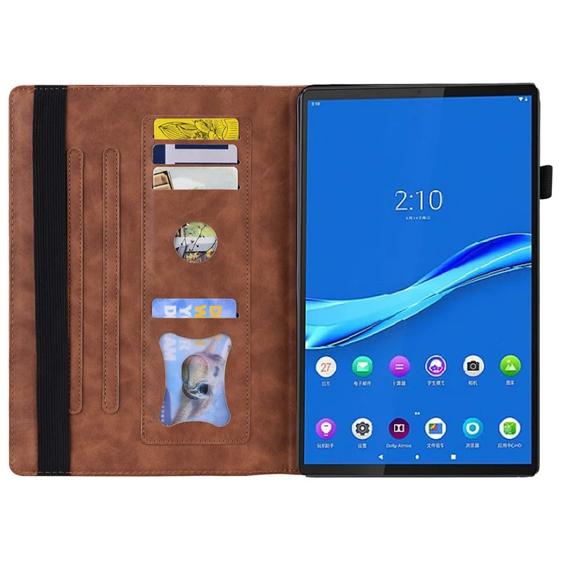 For Lenovo Tab One Case 8.7 inch Luxury Wallet Stand Tablet Funda For Lenovo Tab One 8.7 / Lenovo Tab K9 Case TB305XU TB305FU