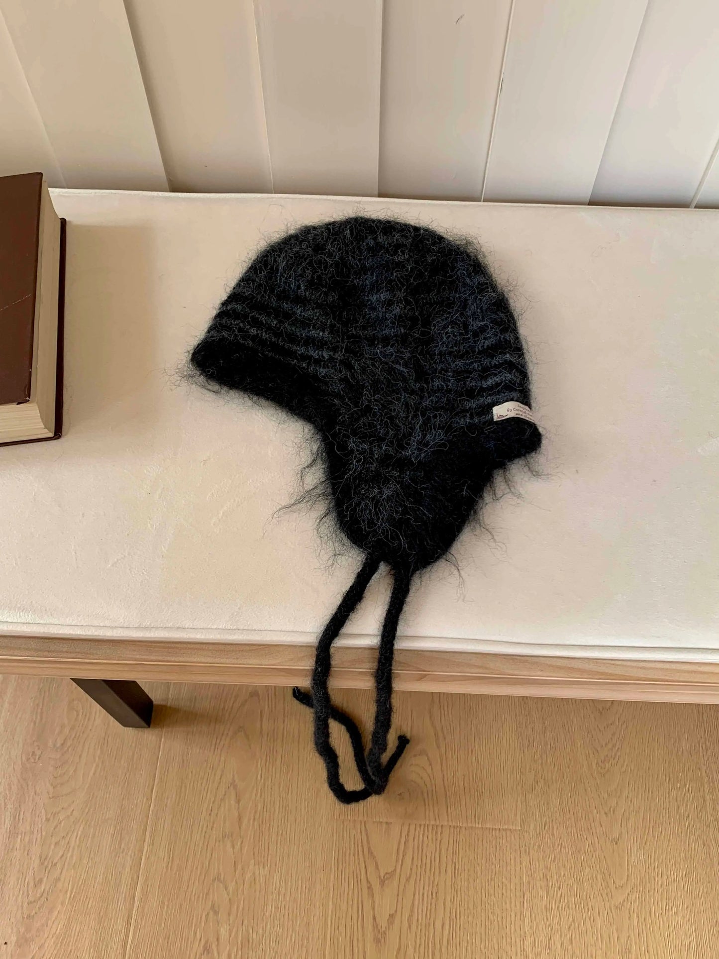 2025 new Fashion Knitted Hat Women Autumn Winter Skullies Beanies Ladies Colorful Earflap Cap Female Handmade Tassels Beanie Hat