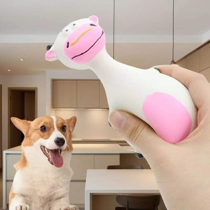 Pet Interactive Throwing Chewing Toys Bite Resistant Dog Play Toys Teeth Cleaning Training Toy for Dogs Puppy